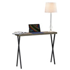 Data Console Table Oak Effect