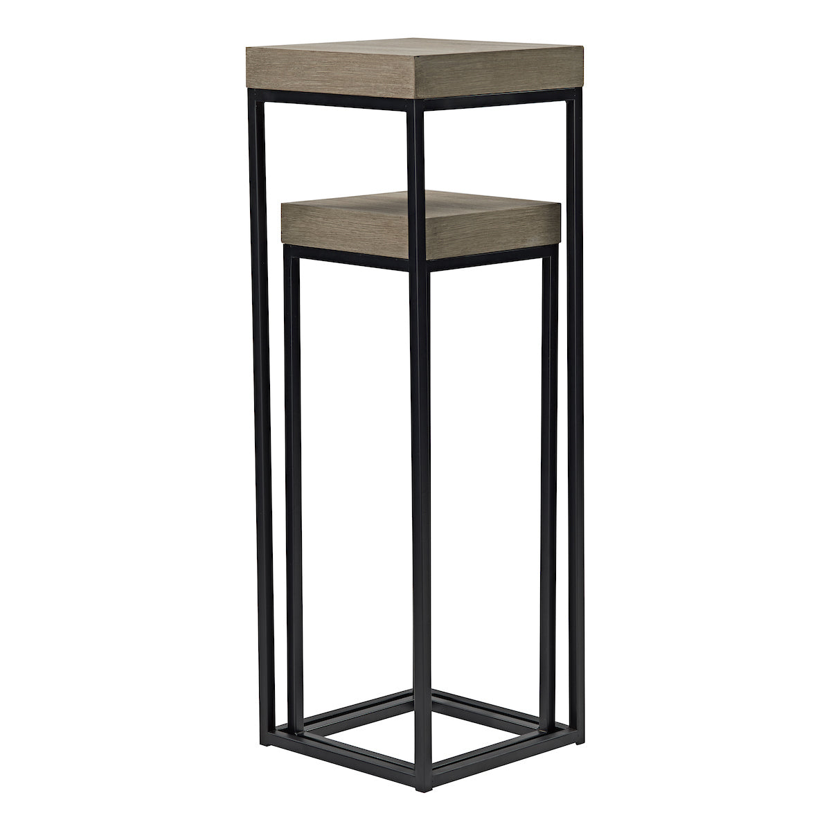 Fabio Nest of 2 Plant Stand Oak Style Effect