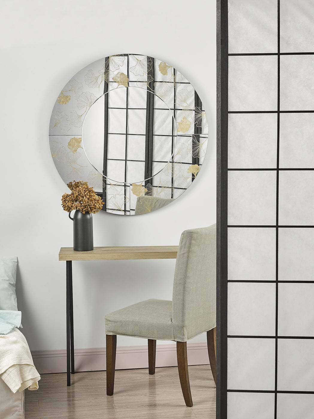 Asolo Mirror Mirror and Gold Mirror 100cm