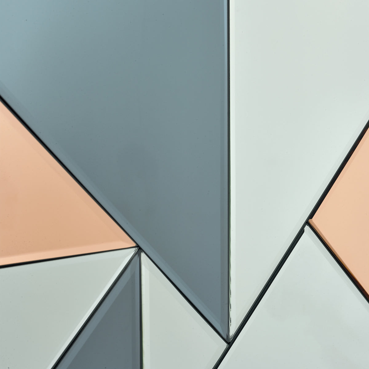 Ephesus Rectangle Mirror Smoked & Rose Gold 120cm x 80cm