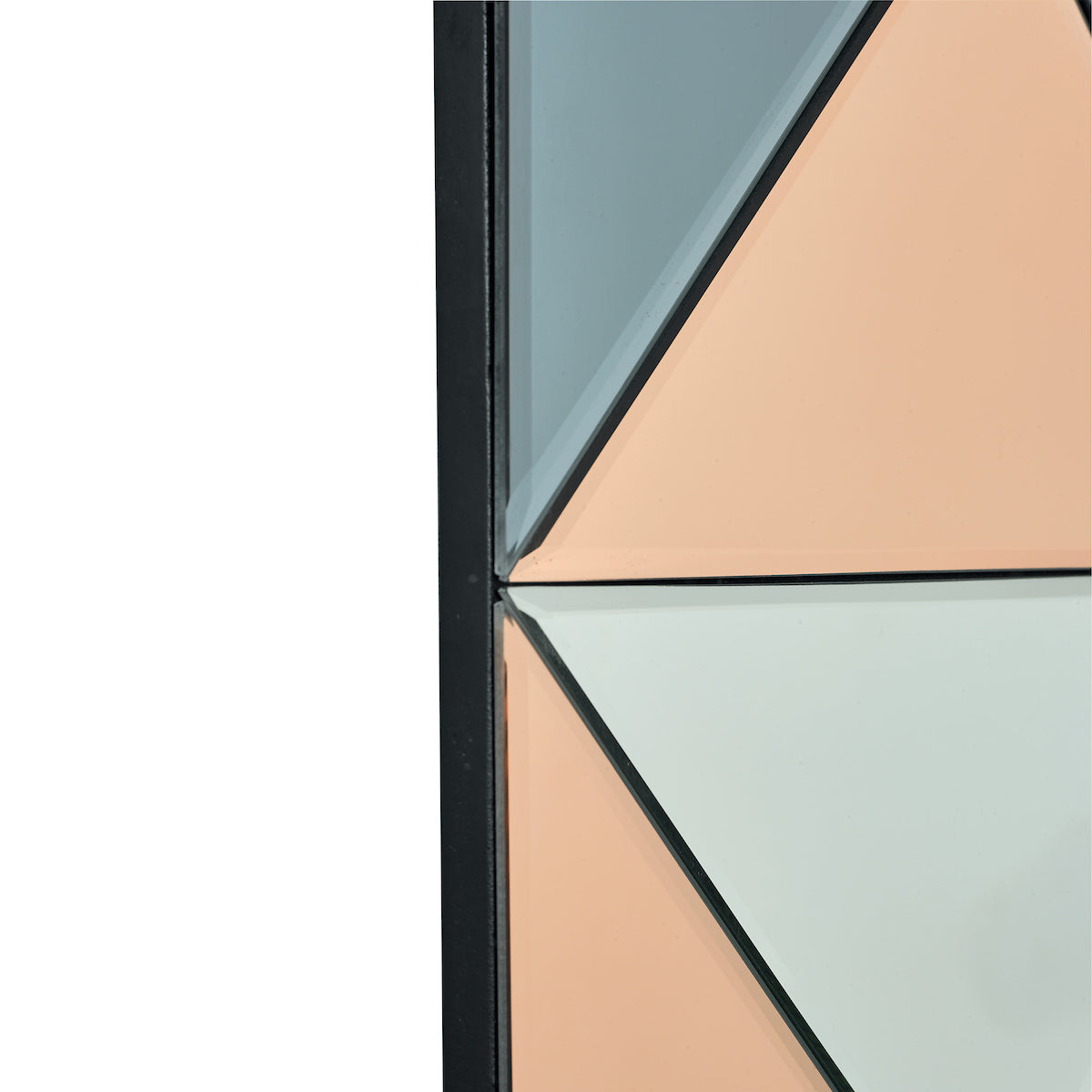 Ephesus Rectangle Mirror Smoked & Rose Gold 120cm x 80cm