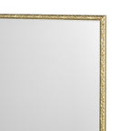 Jinelle Rectangle Mirror Textured Gold Frame 86 X 50cm