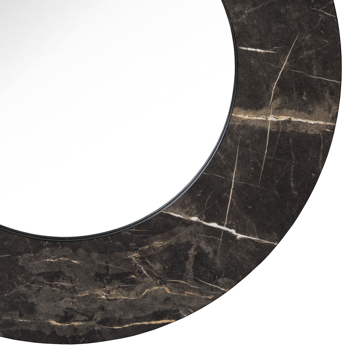 Juvan Dark Marble Mirror 80cm