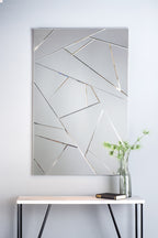 Lecce Rectangle Shatter Mirror 120 X 80cm