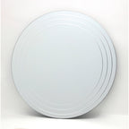 Meora Round Bevelled Mirror 100cm
