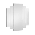 Odeon Rectangle Stepped Mirror 88 x 88cm
