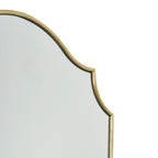 Ruggiero Rectangle Mirror With Gold Detail 70 x 50cm