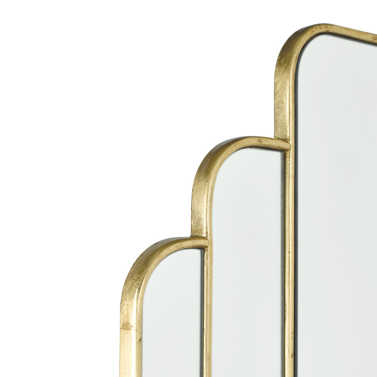 Skovgaard Rectangle Mirror With Gold Detail 90 x 60cm