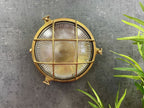 Large Porthole Bulkhead Raw Brass