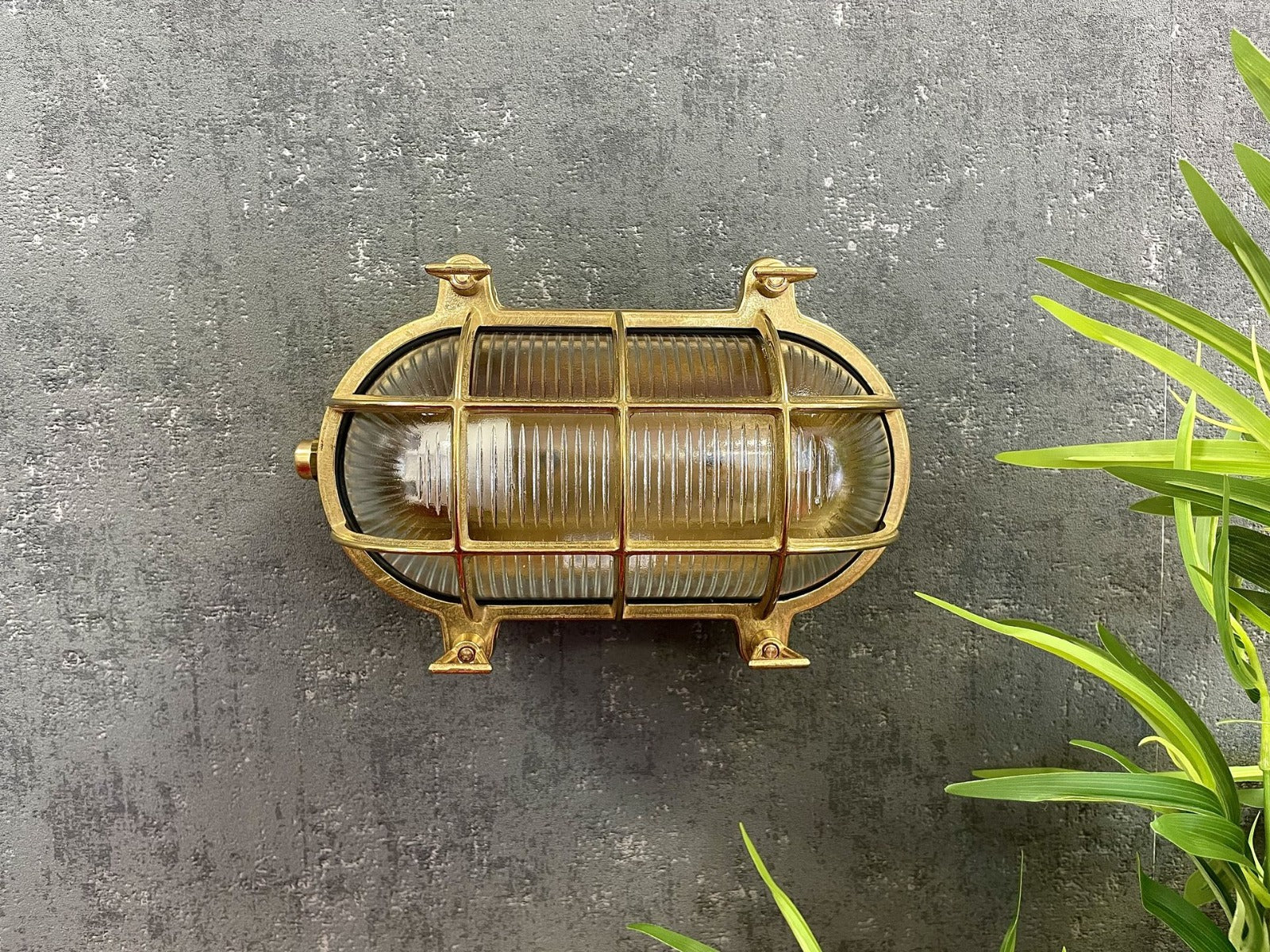 Large Standard Bulkhead Raw Brass