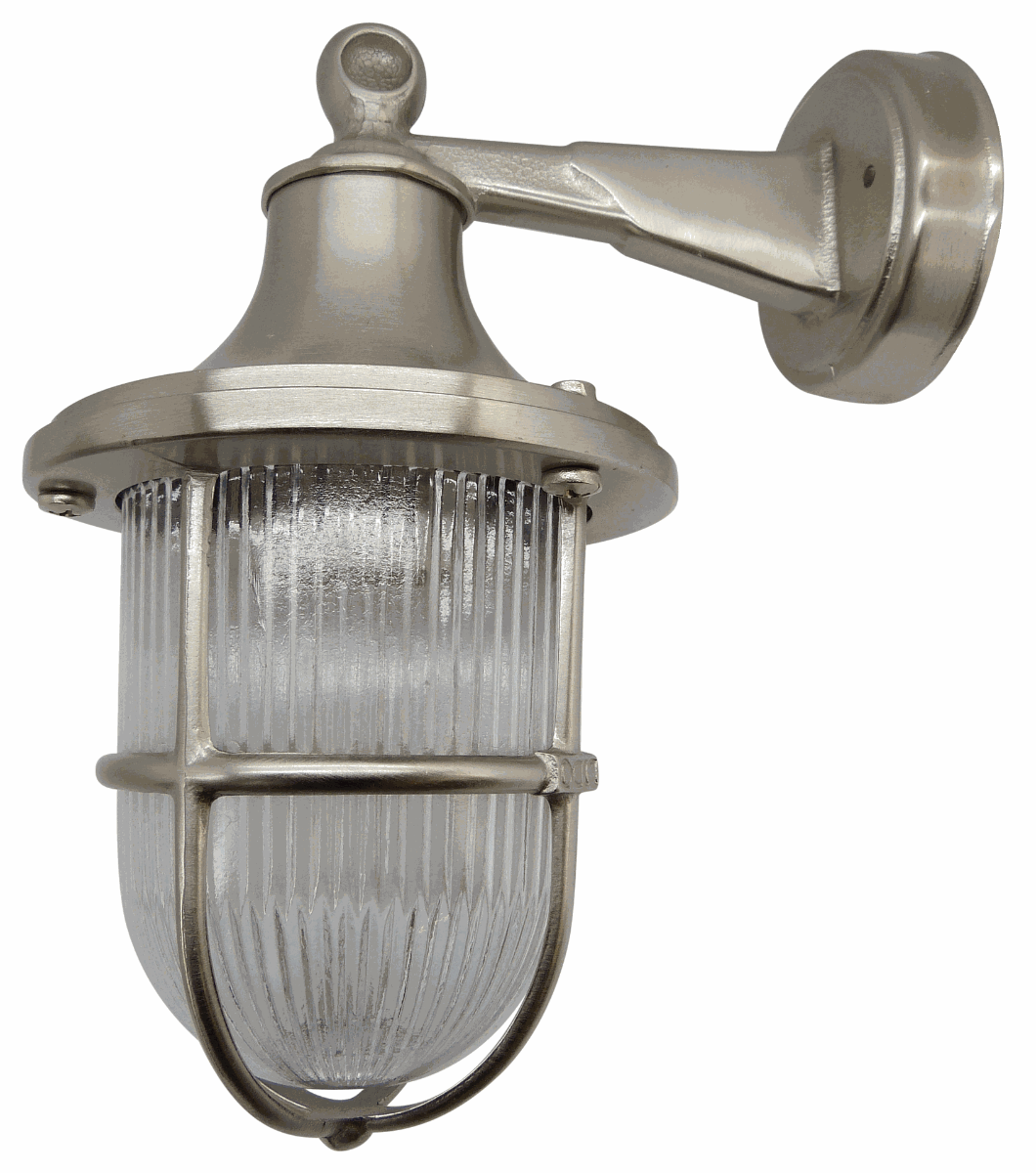 Wall Lantern Satin Nickel