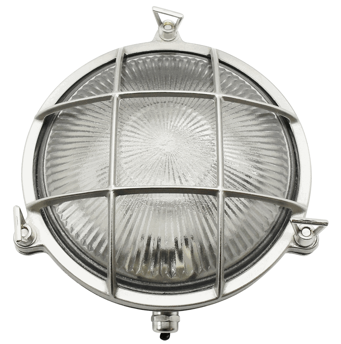 Small Porthole Bulkhead Satin Nickel