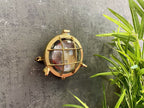 Mini Porthole Bulkhead Raw Brass