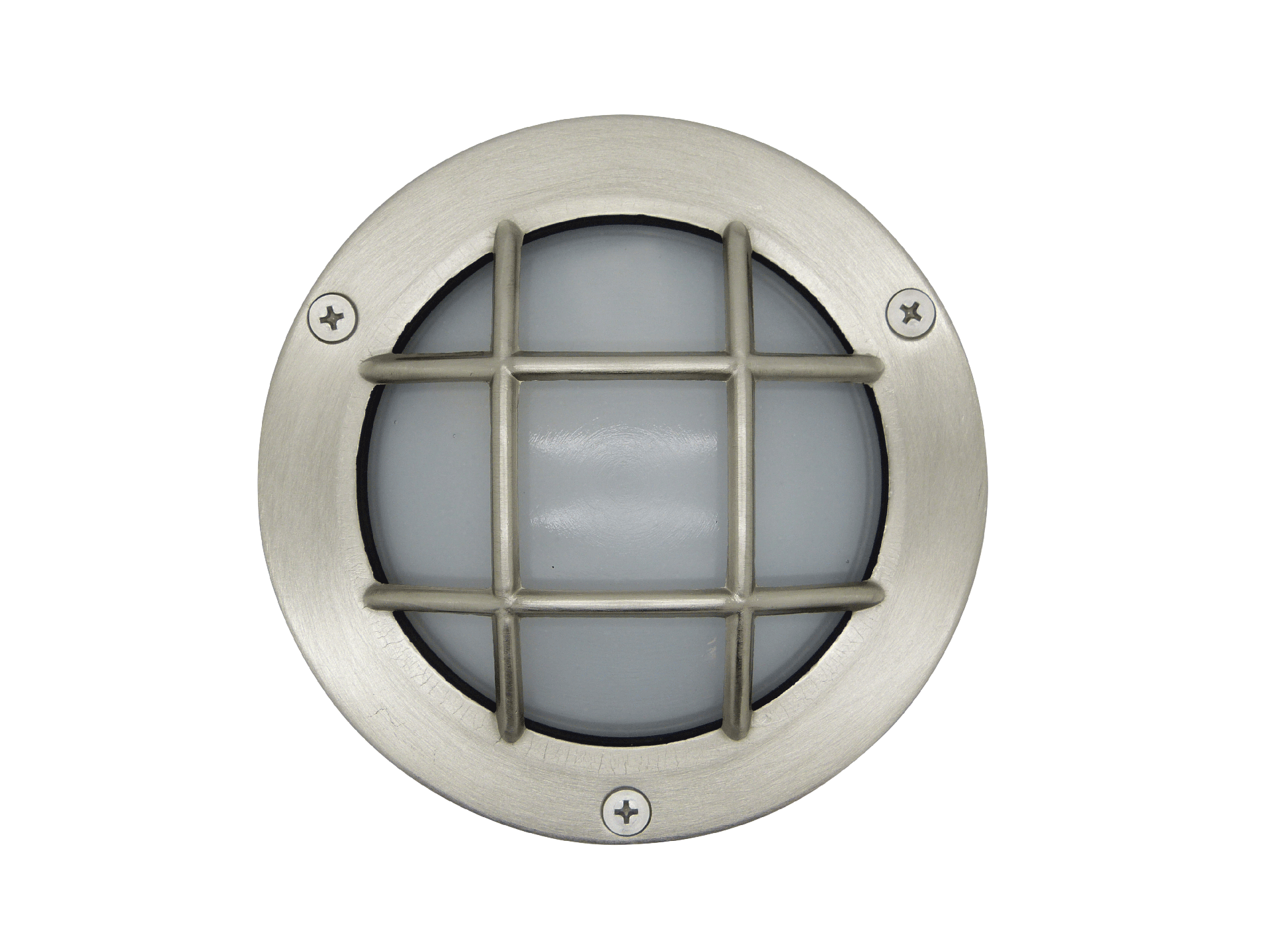 Compact Mini Circular Bulkhead Satin Nickel