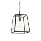 Hurst 1-Light Matt Black Pendant Light
