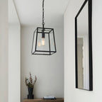 Hurst 1-Light Matt Black Pendant Light
