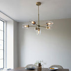 Maeve 6Lt Pendant - Antique Brass