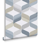 Retro Denim Wallpaper