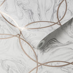 Aqueous Geo Stone Wallpaper