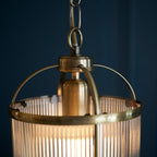 Lambeth Ribbed 1lt Pendant