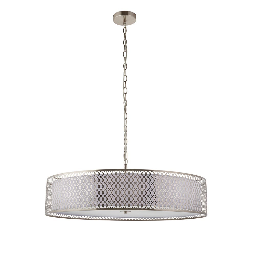 Cordero 5lt Grand Pendant Satin Nickel