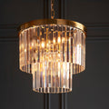 Conaston 4 Light Pendant Aged Brass