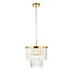 Conaston 4 Light Pendant Aged Brass
