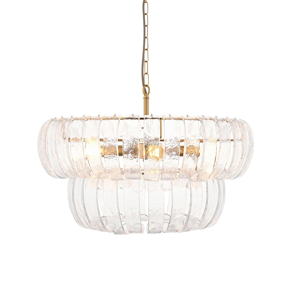 Montrose 6 Light Pendant Aged Brass