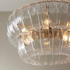 Montrose 6 Light Pendant Aged Brass