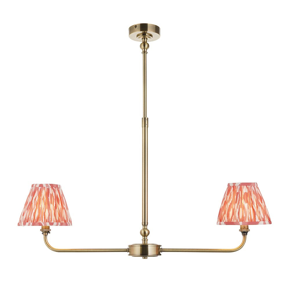 Lille & Ikat 16cm 2lt Linear Pendant