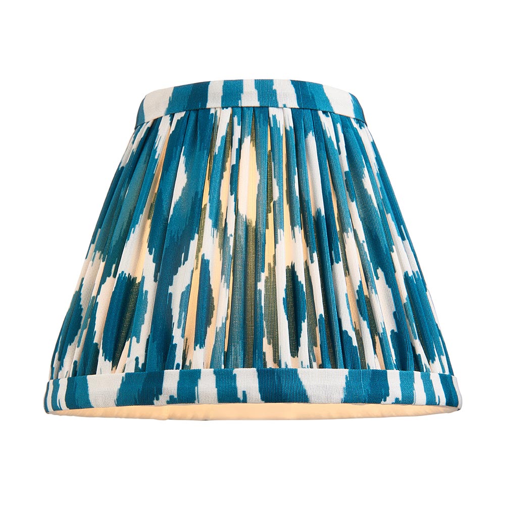 Lille & Ikat 16cm 2lt Linear Pendant Blue Shade