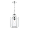 Aled Pendant Polished Chrome and Glass