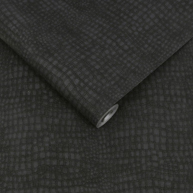 Crocodile Black Wallpaper