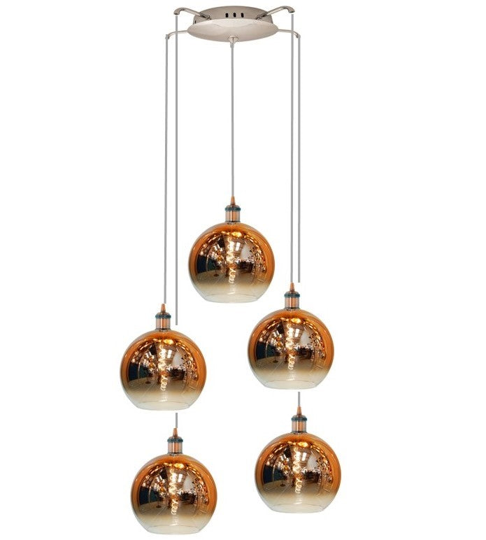 HYDRUS Cluster 5 light Random - Rose Gold