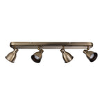 Westbury 4-Light Antique Brass Adjustable Spotlight