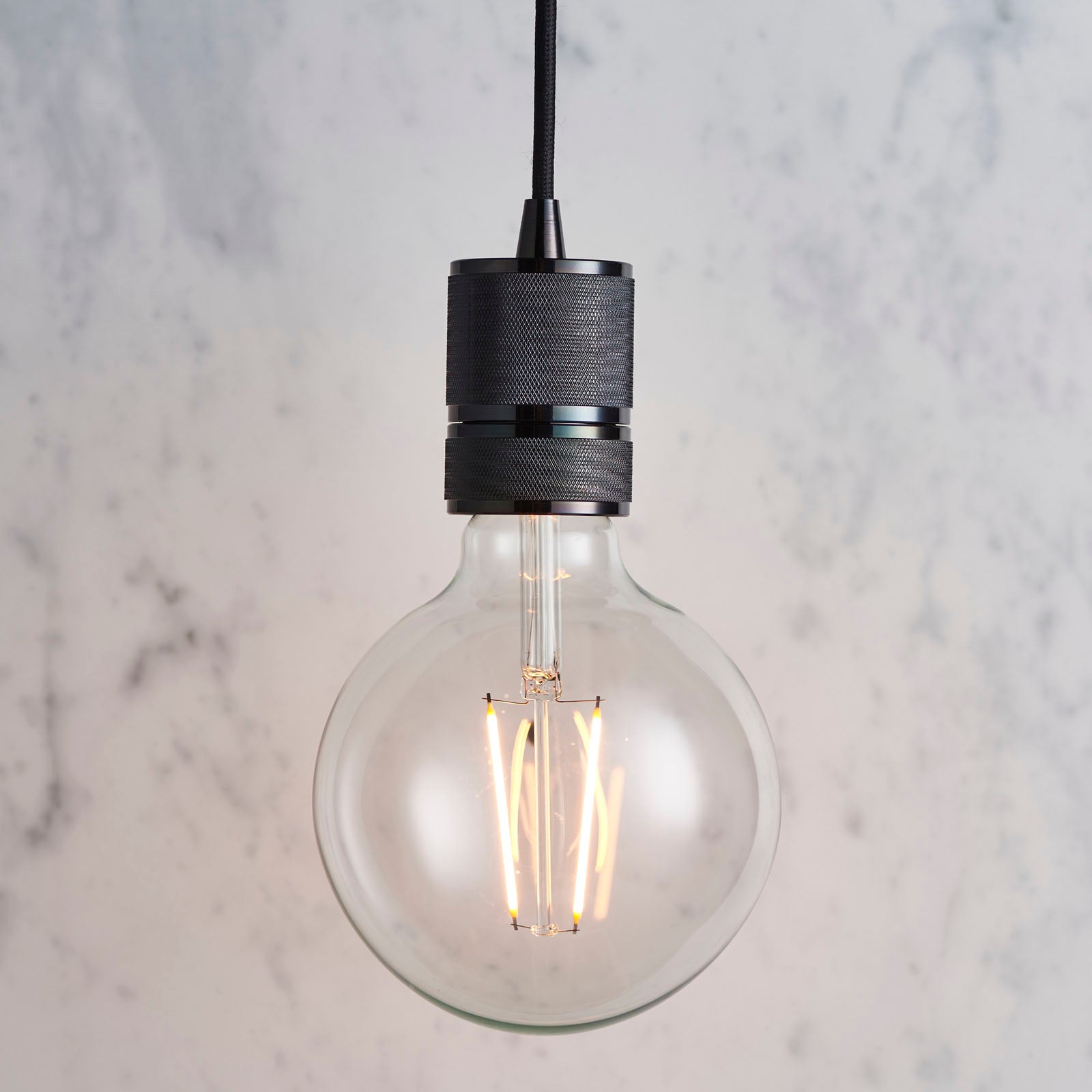 Urban Black Industrial Pendant Light Cable Set