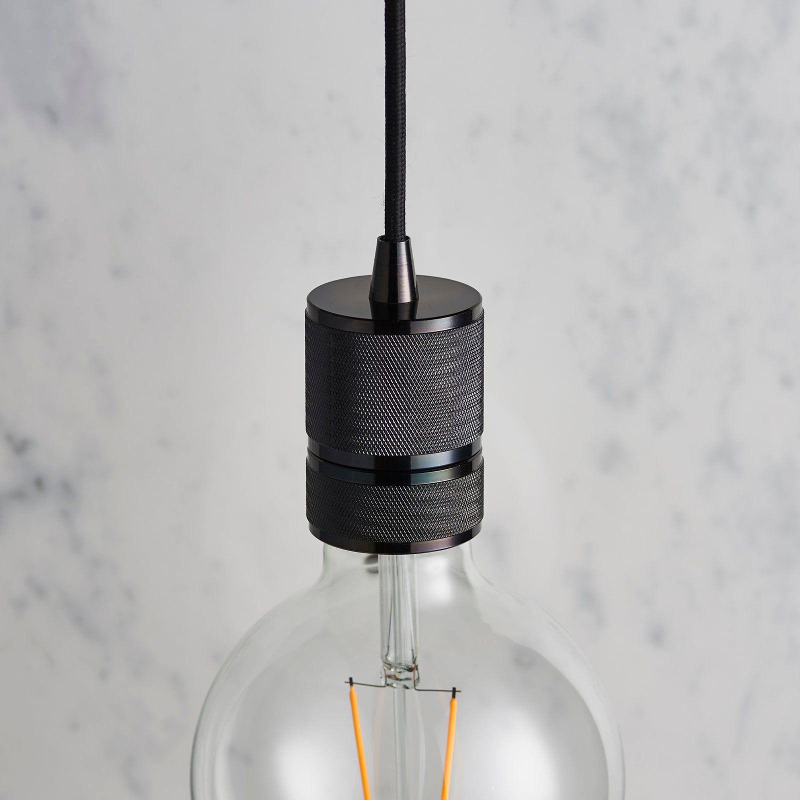 Urban Black Industrial Pendant Light Cable Set