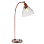 Hansen Aged Copper Adjustable Industrial Table Lamp