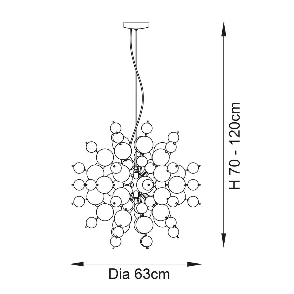 Joules 9Lt Pendant Copper
