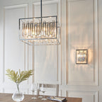Acadia Modern Crystal Wall Sconce