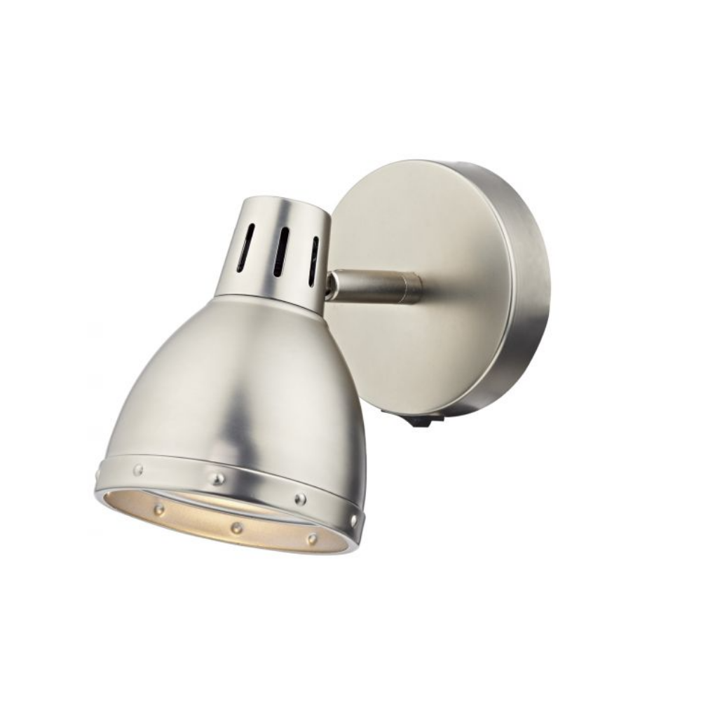 Osaka Single Wall Spotlight Antique Chrome