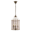 Lantern 3 Light Hexagonal - Antique