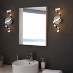 Astral 1-Light Bathroom Wall Sconce: Modern Design (Chrome Finish)