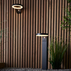 Ebro 1-Light Solar Wall Light (Motion Sensor)