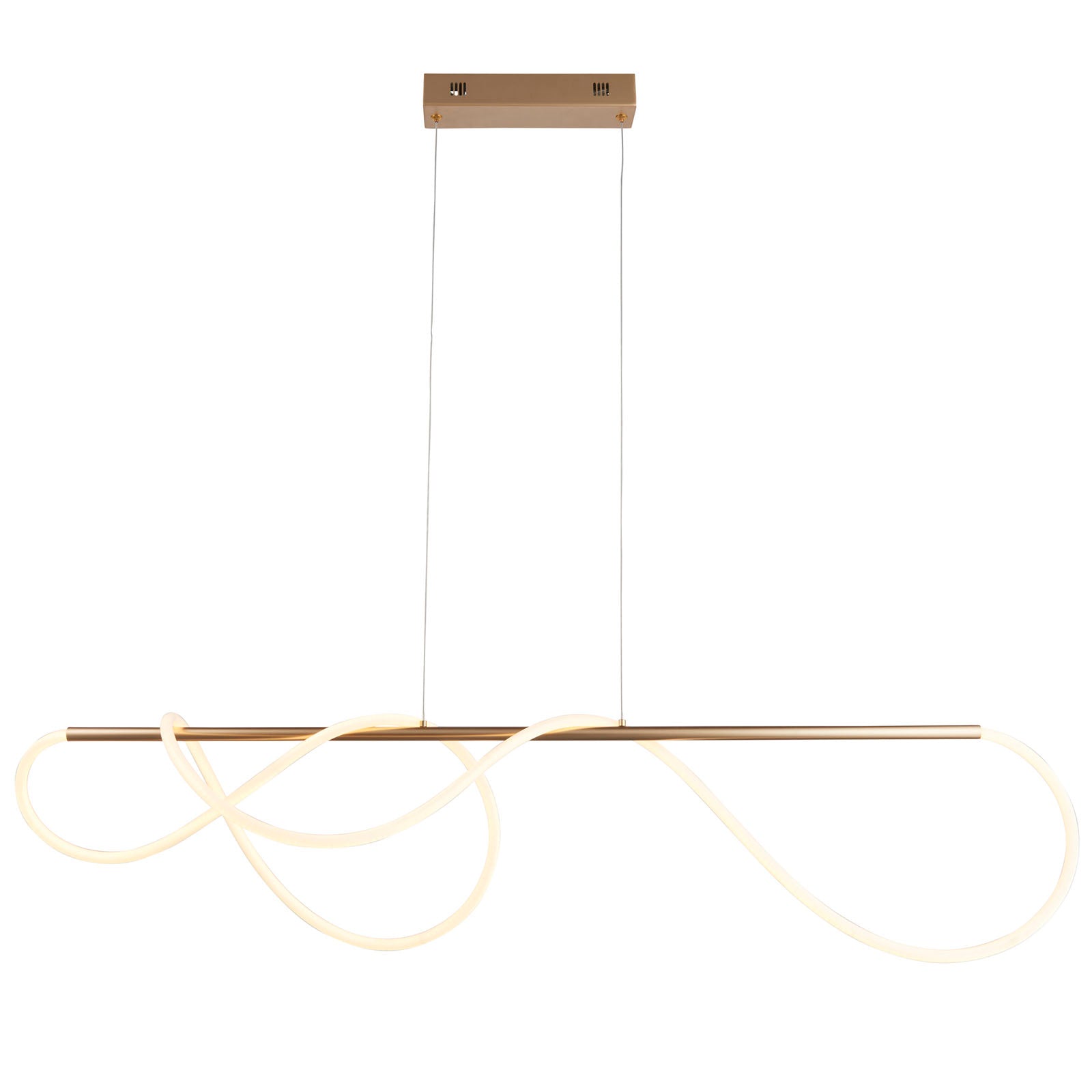 Attalea 1-Light LED Pendant: Flexible Warm Light (Adjustable)