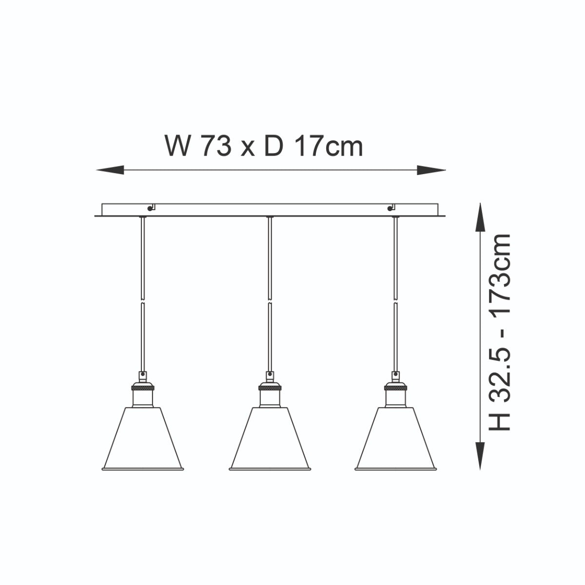 Hal 3lt Linear Pendant