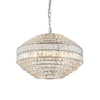 Beatrice 5 Light Pendant - Chrome/Crystal