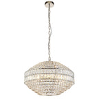 Beatrice 5 Light Pendant - Chrome/Crystal