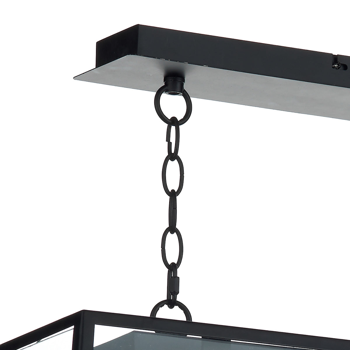 Academy 3 Light Pendant Black