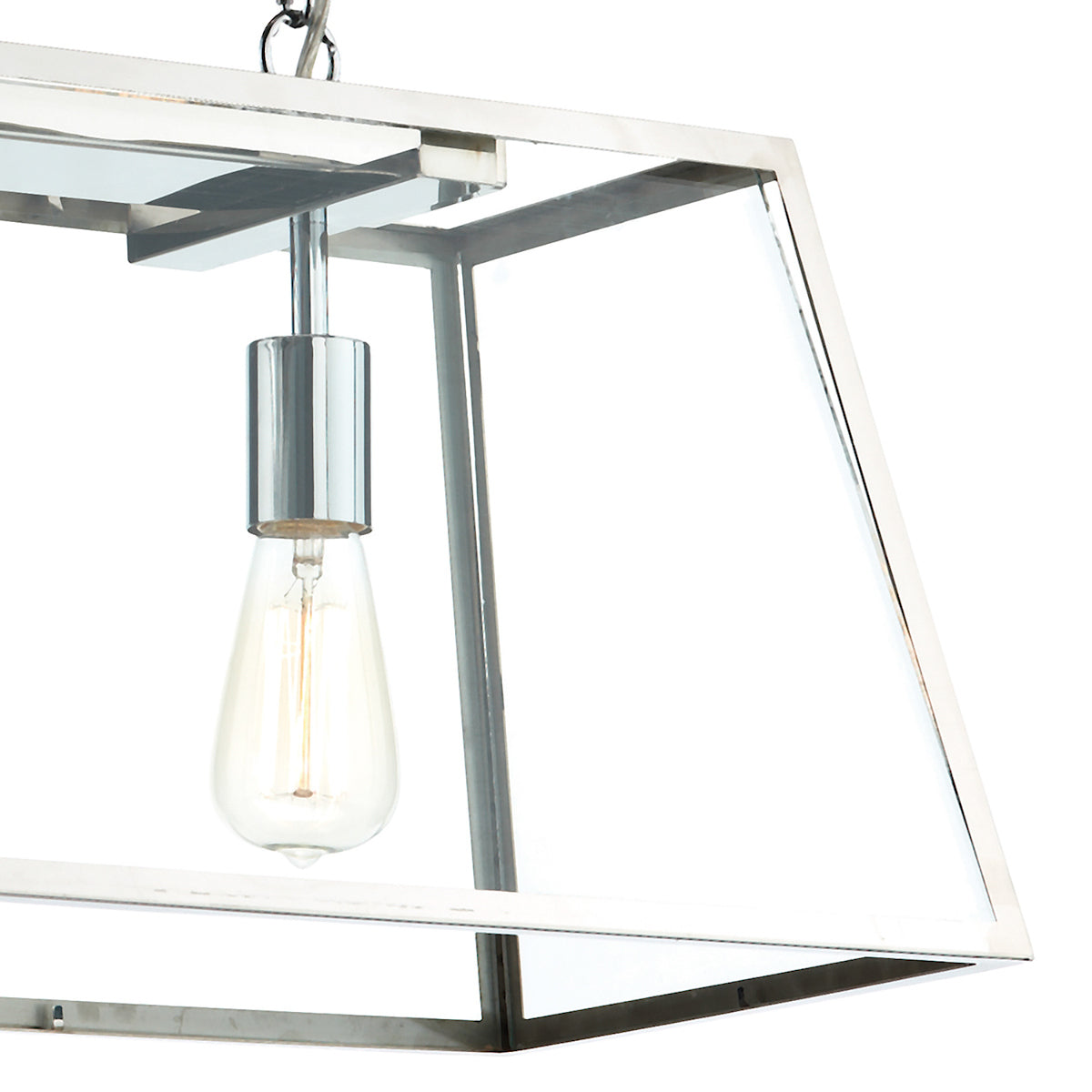 Academy 3 Light Pendant Stainless Steel